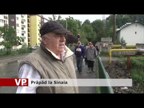 Prăpăd la Sinaia