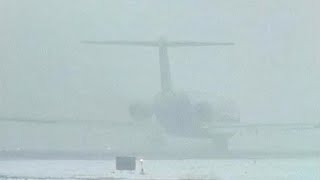 Airports Winter Snow - Stock Footage