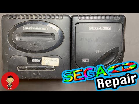 Faulty Sega CD Repair - Retro Console Restoration