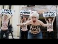 Femen Targets Islam In Bare Breast Brussels Protest