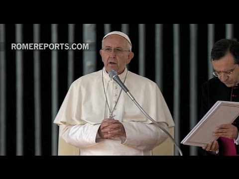 Francisco en audiencia general explica qué significa realmente dar de comer al necesitado