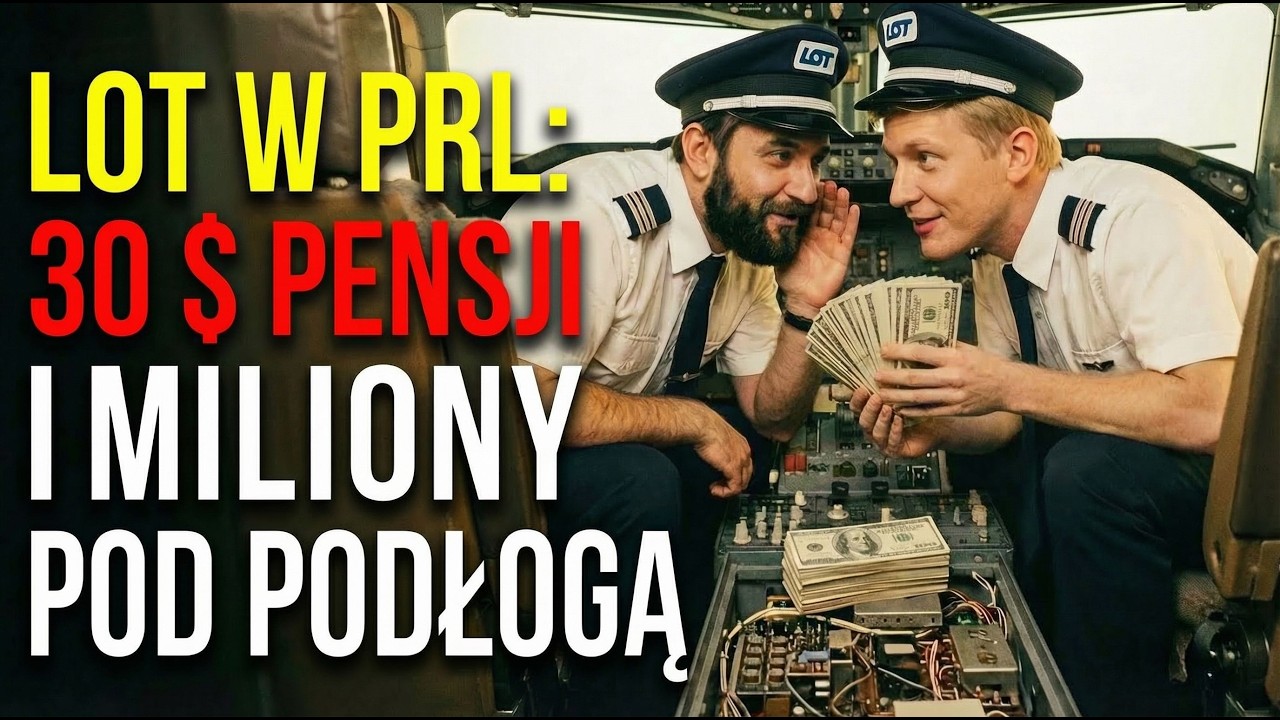 Jak LOT tworzył milionerów PRL? ELITARNY KLUB KONTRABANDY 80s.