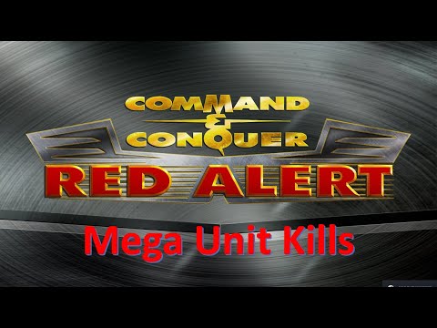 Command and Conquer Red Alert Remastered FFA (Big Tank Warfare Mega Unit Kills)