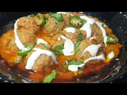 Chicken malai kofta with white gravy | How to make malai kofta at home | Healthy Malai kofta recipe