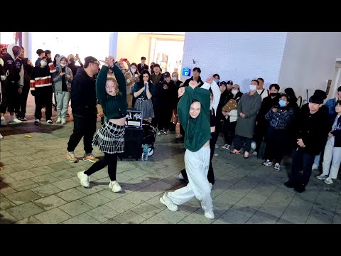[STREET ARTIST] BLACK MIST. HONGDAE BUSKING (NXDE) 230305.