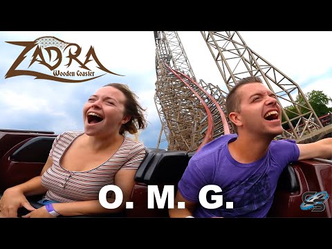 WE RODE ZADRA!! Our First Time Reaction to Energylandia's CRAZY RMC Hyper Hybrid!