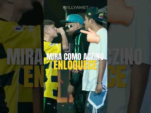 Aczino ENLOQUECIÓ Con La Rima Del Menor 💀 #aczino #fmsinternacional #redbullbatalla #batallasderap