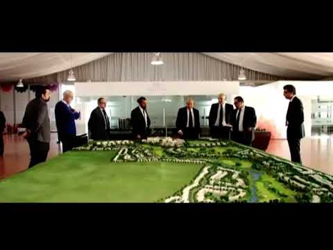 Naguib sawiris Chairman Ora Developers and Eighteen inspecting progress at site