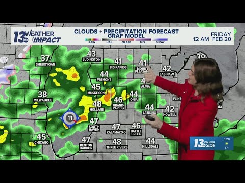13 ON YOUR SIDE Forecast: Mild Thursday; Thundershowers Tonight