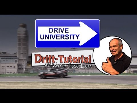Driften lernen mit Werner Gusenbauer in der Mercedes C-Klasse - Teil 1 - DRIVE UNIVERSITY