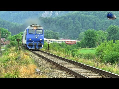 GM 65-1019-2 & IR1742 Satu Mare-Bucuresti Nord pe Apus/on Sunset in Muntii Apuseni - 27 May 2018
