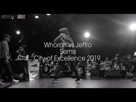 City of Excellence 2019 // Whorah vs Jeffro // Semis // .stance