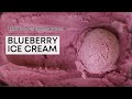 THE BEST BLUEBERRY ICE CREAM With Blueberries Milk Cream Sugar Simple And Perfect