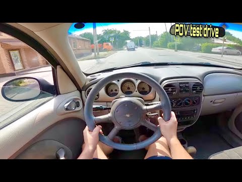 2002 Chrysler PT Cruiser (2.4 AT 143HP) POV Test Drive