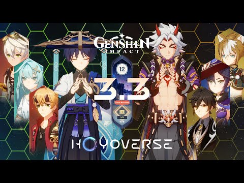 C1 Wanderer Hypercarry/Double Pyro + C3 Arataki Itto Mono Geo「 Spiral Abyss 3.3 Floor 12 」