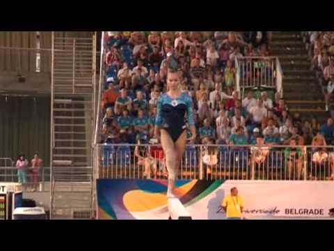 Universiade Belgrade 2009 Gymnastics Klyukina Svetlana Beam RUS