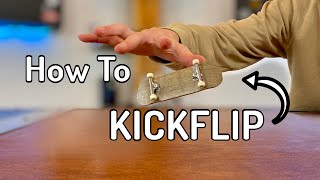 Download lagu How To Kickflip A Fingerboard mp3
