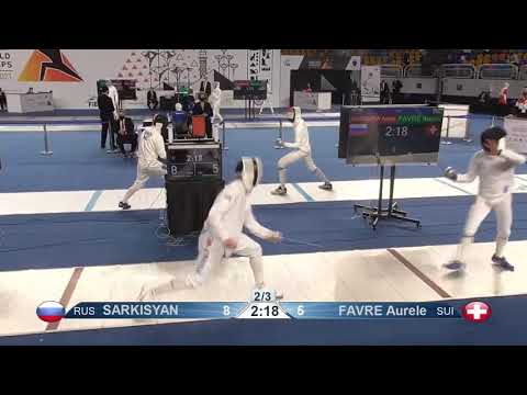 Cairo Worlds 2021 CME - L16 - Sarkisyan RUS v Favre SUI