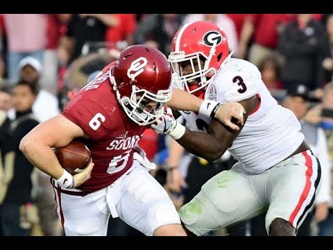 2018 BCS Semi Final Rose Bowl #3 Georgia vs #2 Oklahoma