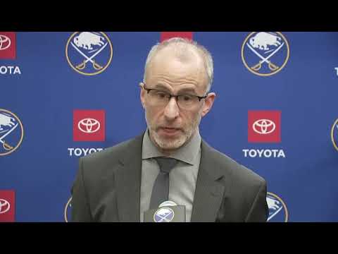 Don Granato Postgame Interview vs Boston Bruins (1/1/2022)