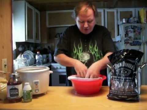 Moonshine. Jack Daniels Aging, Overnight