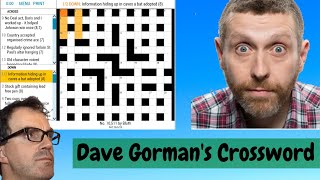Dave Gorman's Cryptic Crossword