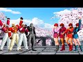KOF Mugen Yashiro Nanakasi Team Vs Shermie Team