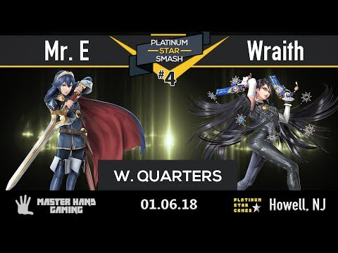 Platinum Star Smash 4 - Mr. E (Lucina) vs Wraith (Bayo) - Winner's Quarters