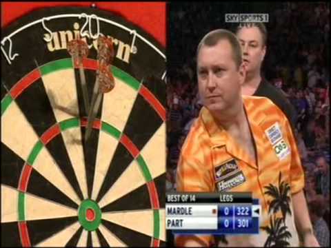 Premier League Darts 2008 - Week 3 - Wayne Mardle v John Part pt. 1