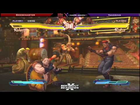BBBX - SFxT - Geesemaster (ROL_RYU) vs Yangsing (RUF_BOX) - Losers Finals