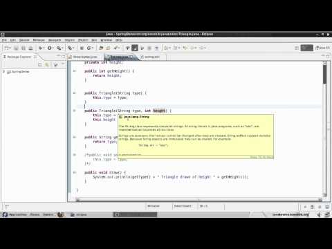 Spring Tutorial 06 Using Constructor Injection