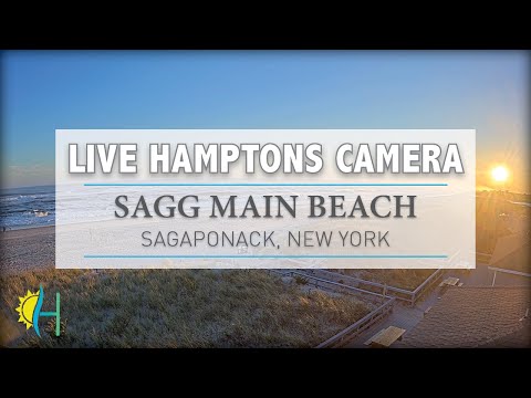 Hamptons.com LIVE! SAGG MAIN BEACH, Sagaponack, New York