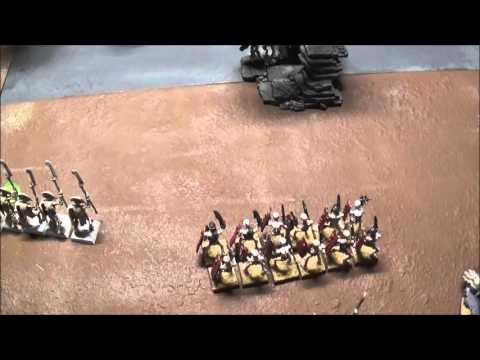 The Tenth Realm: Battle report Fyreslayers vs Tomb Kings episode 1