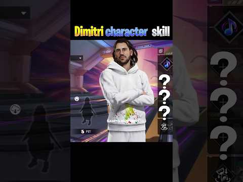Dimitri Character Combination | Dimitri Character Combination in Free Fire