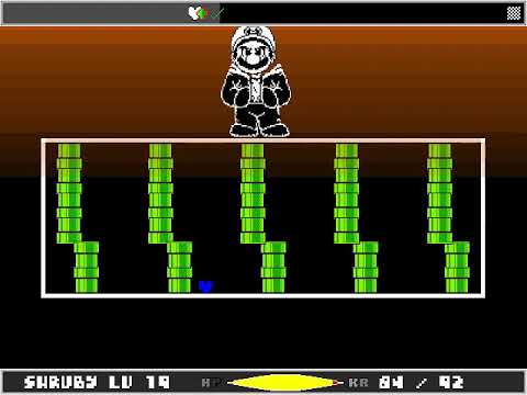 tentando passar de UnderToad Mario Fight Revofugal  (undertale fangames)