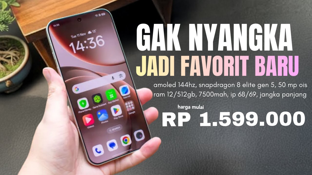 PANTAS DICARI SEMUA ORANG‼️RAM 12/512GB, 7500MAH - HP PALING BOOMING DI AKHIR TAHUN 2025