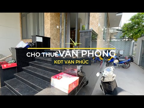 Cho thuê mặt bằng tầng trệt và tầng 1 căn góc tại khu đô thị Vạn Phúc