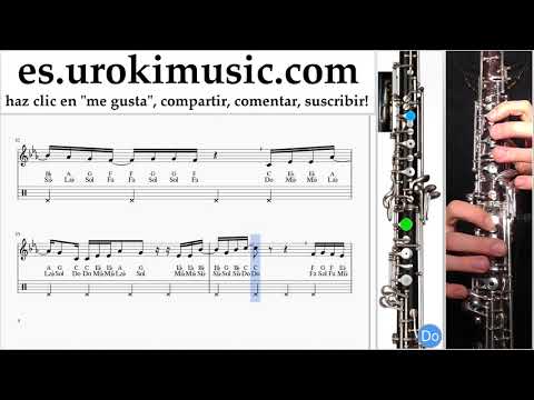 Tutorial de Oboe Martin Garrix feat Khalid - Ocean Clases Notas um-i927