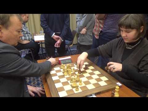 GM Margeir Pétursson - WFM Sinitsina Anastassia, English opening, PART III