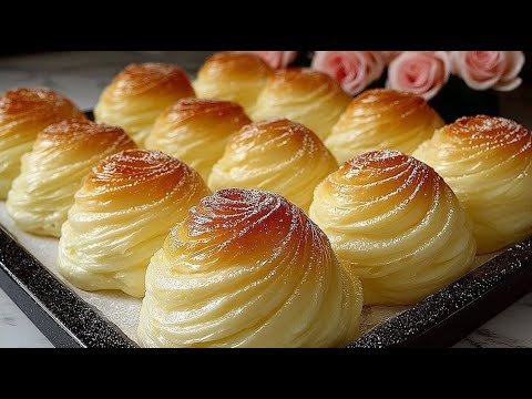 Everyone Thinks It's Puff Pastry! A Totally New Way to Make Super Easy Bread Rolls!