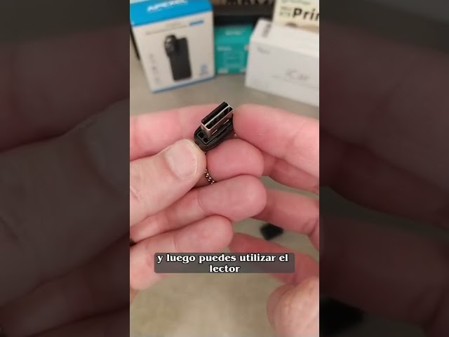 Vídeo relacionado con Zeroupshop Lector de tarjetas RTS5170 para arranque EMMC/EMCP, requiere instalación de controlador, soporta tarjetas SD/TF, compatible con chip Realtek, diseño ABS compacto para transferencia de datos