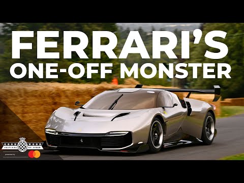 Stunning new Ferrari KC23 makes world debut at Goodwood FOS