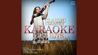 What You Ain't Gonna Get (In the Style of Lauren Lucas) (Karaoke Version)