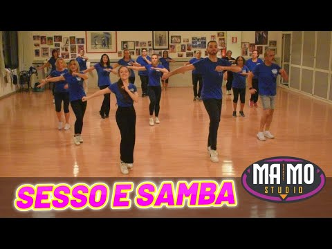 SESSO E SAMBA - Tony Effe e Gaia Ballo di Gruppo | Ma.Mo. Dance - Coreo Baila con Luis
