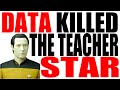 Data Killed the Teacher Star 