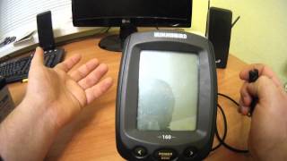 Двухлучевой эхолот humminbird piranhamax 160