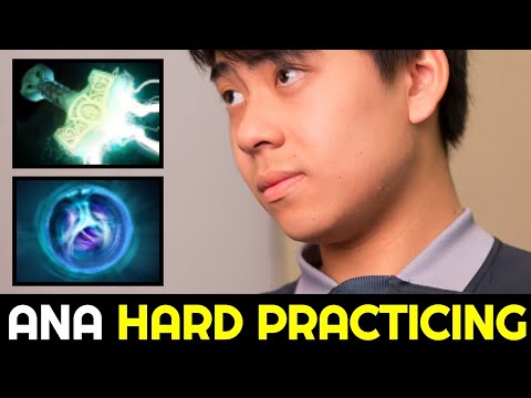 T1.ANA Hard Practicing This Hero — 15min Beyond Godlike Mjollnir Build 7.32b Dota 2