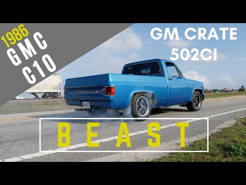 This is one SAVAGE 86' C10 Powered by a 502 GM Crate Motor (LOUD) [4k] | REVIEW SERIES