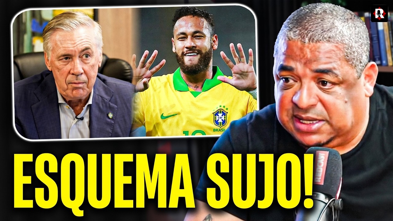 VAMPETA DENUNCIA: "O SANTOS VIROU REFÉM DO NEYMAR"