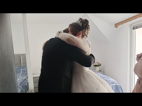 Otac Sa Suzama Ispraća Ćerku(Mladu) Rasplakao Svatove i Mladu Snimatelj Ramiz